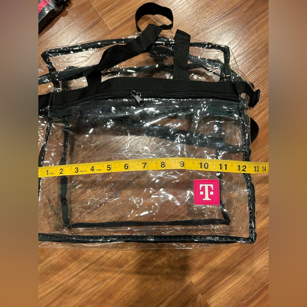 T-Mobile Stadium Game Day Bag Clear Tote Crossbody - Picture 6 of 7